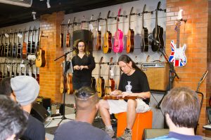 Workshop sobre timbres de guitarra