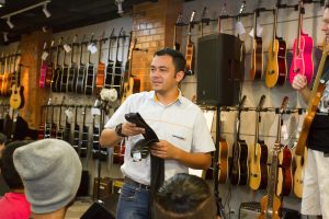 Workshop sobre timbres de guitarra