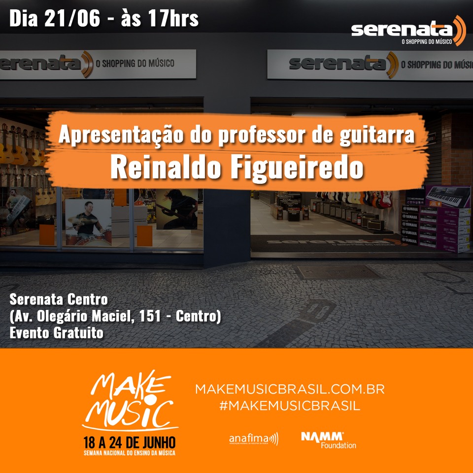 Apresentação Make Music na Serenata Centro