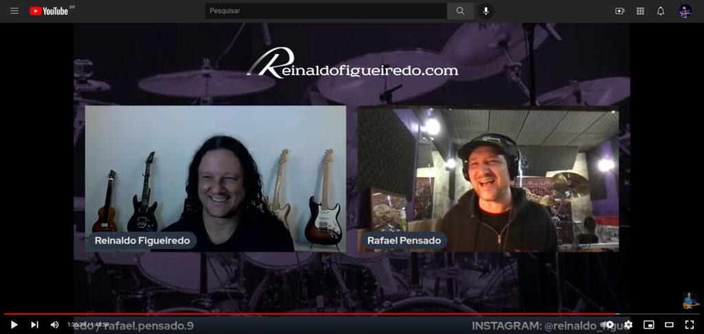 Live: Rafael Pensado - Carreira Musical e os Bastidores do Megadeth