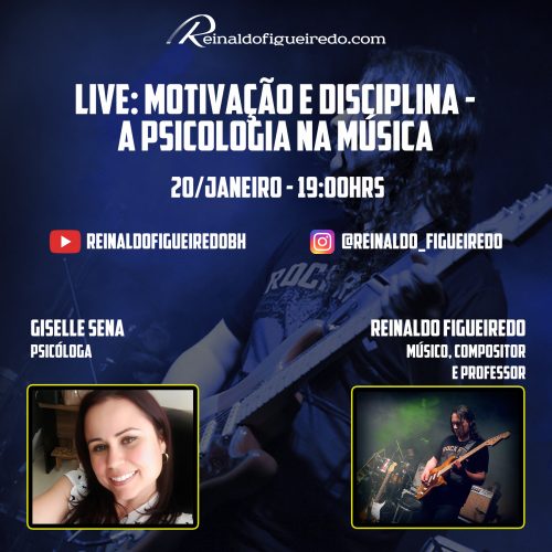 Live: Motivação e Disciplina - A Psicologia na Música